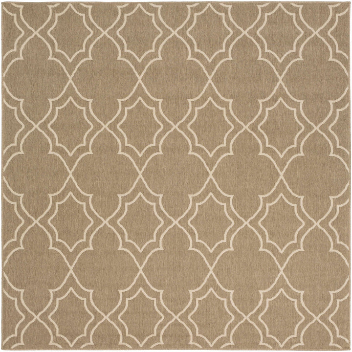 Toledo Contemporary Geometrical Tan And Beige Rug - The Rug Decor