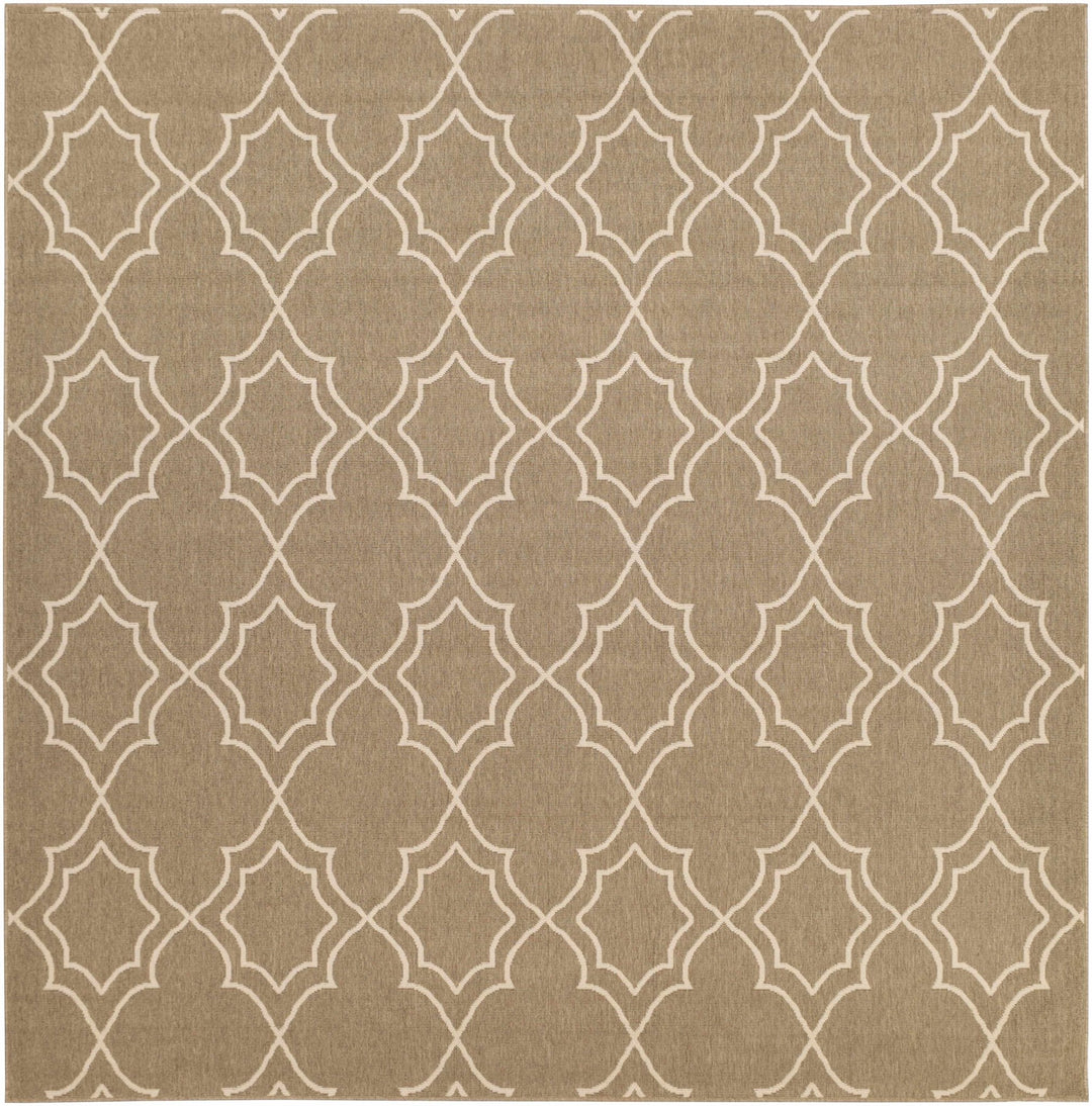 Toledo Contemporary Geometrical Tan And Beige Rug - The Rug Decor
