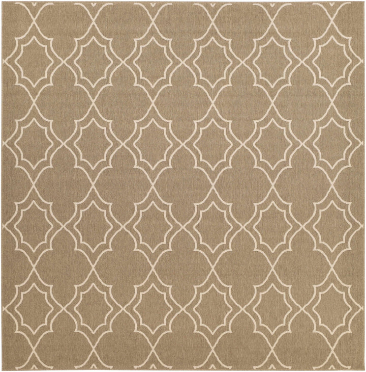 Toledo Contemporary Geometrical Tan And Beige Rug - The Rug Decor