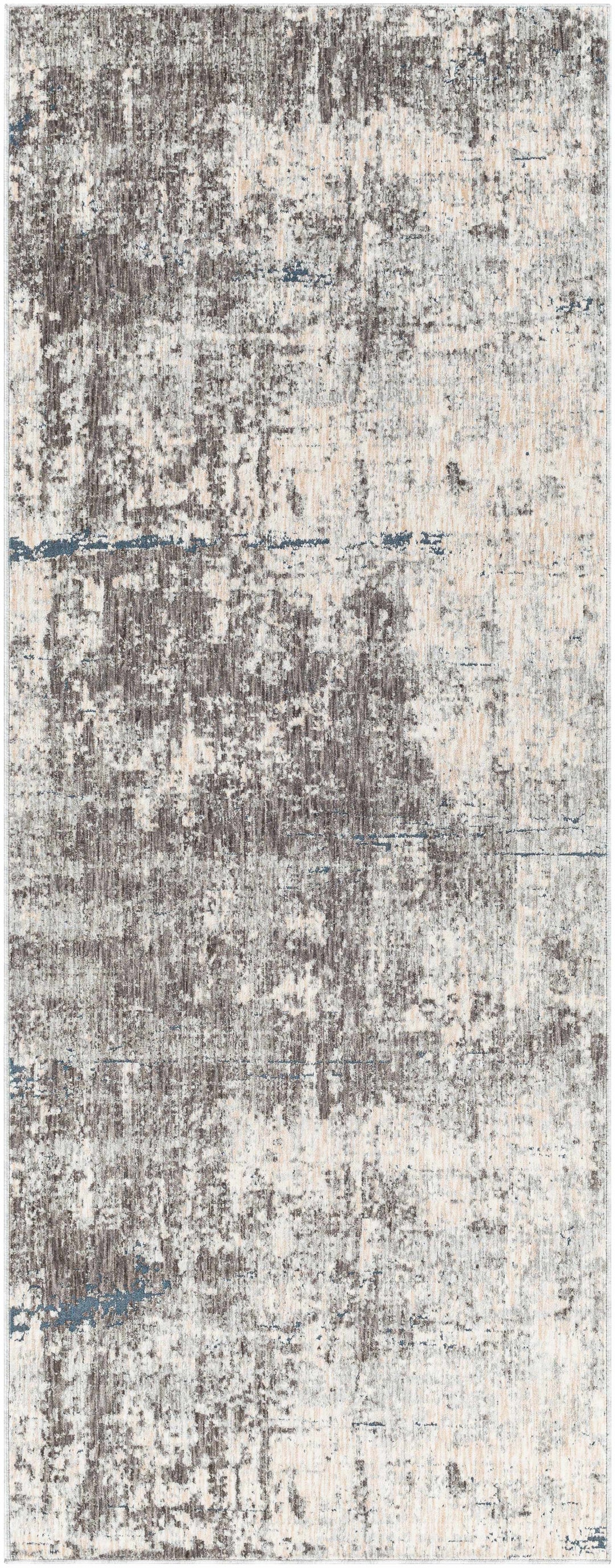 Tonalea Ivory And Gray Modern Abstract Design Area Rug