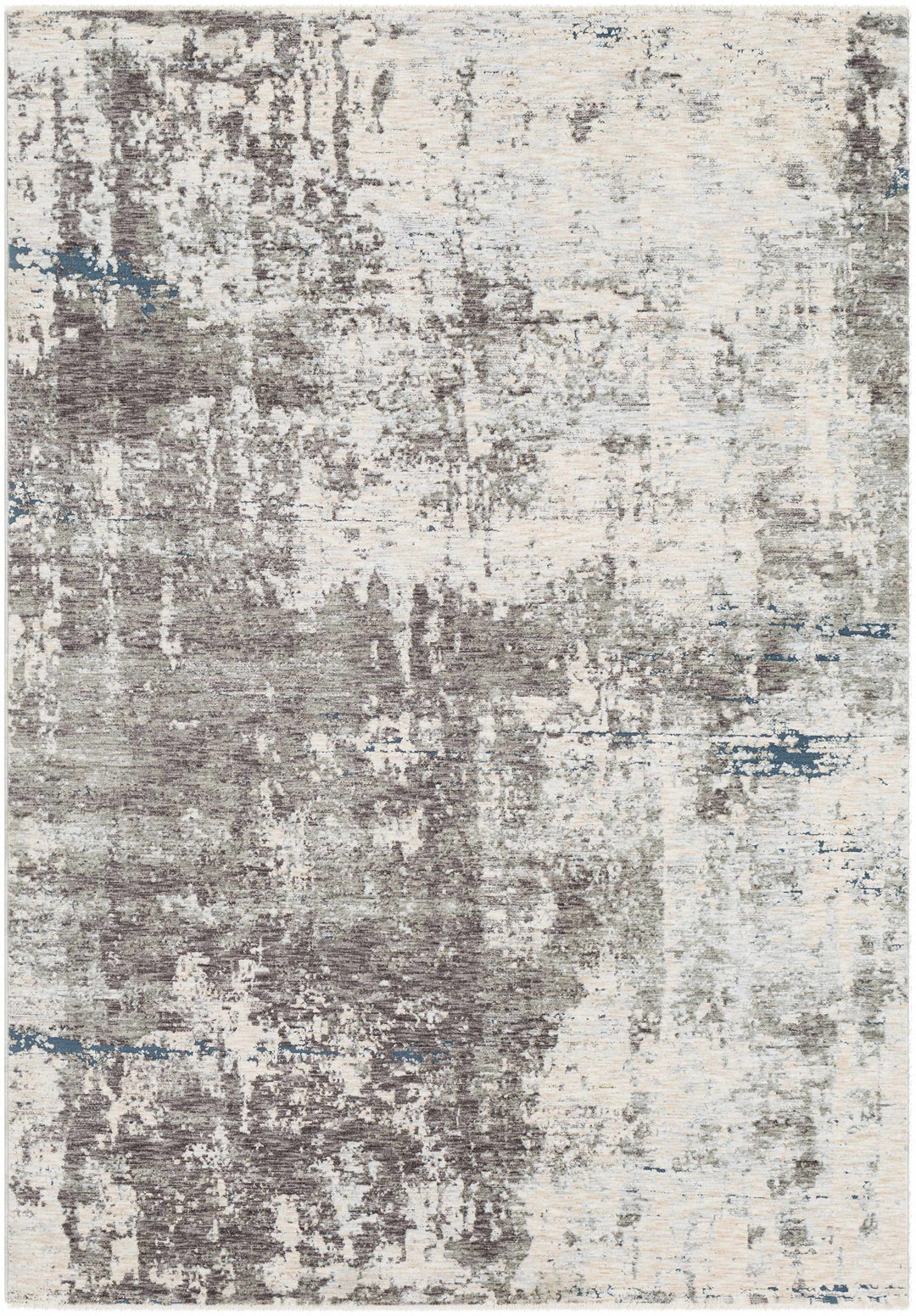 Tonalea Ivory And Gray Modern Abstract Design Area Rug