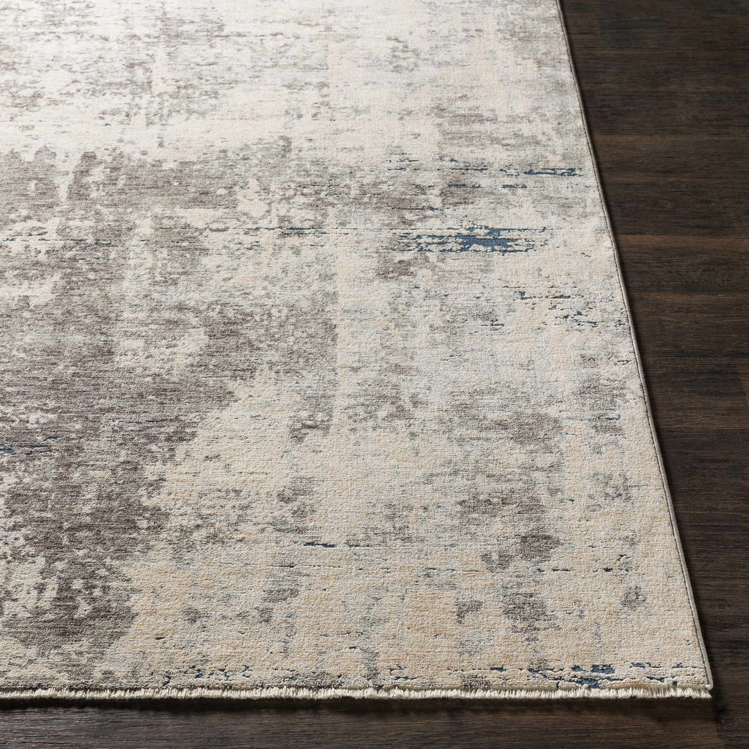 Tonalea Ivory And Gray Modern Abstract Design Area Rug