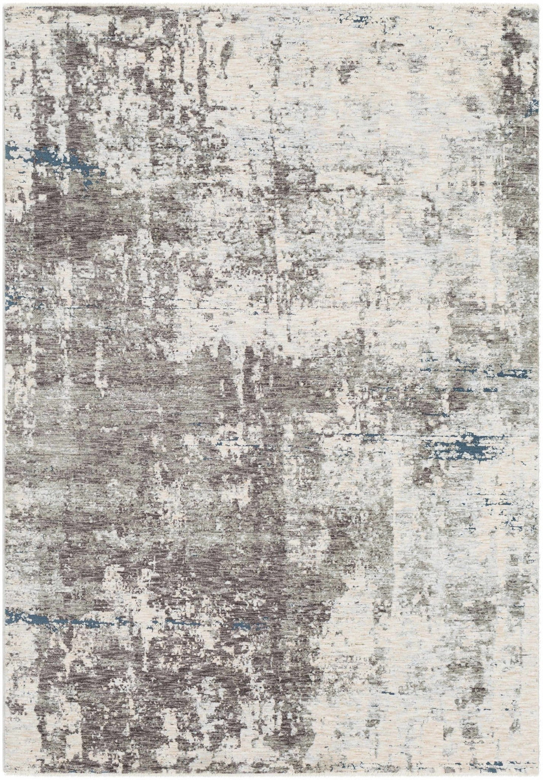 Tonalea Ivory And Gray Modern Abstract Design Area Rug - The Rug Decor