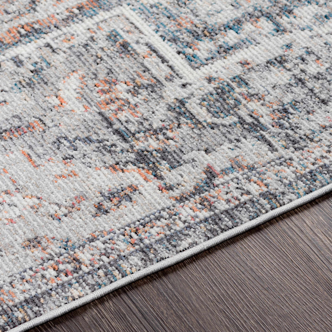 Tongala Traditional Style Gray And Charcoal Outdoor Area Rug