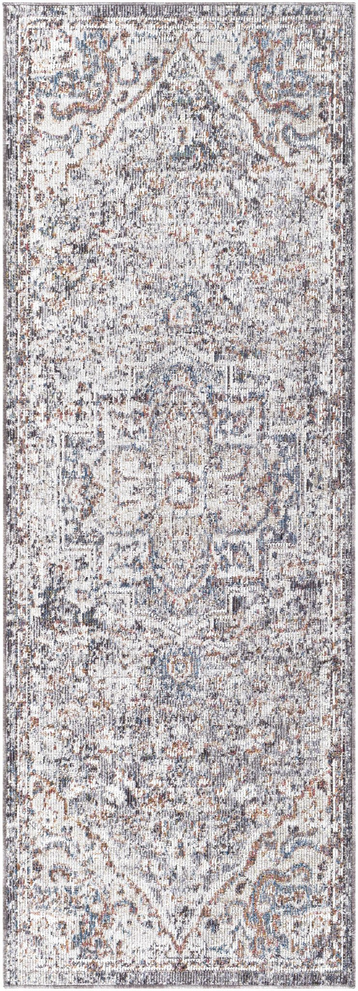 Tongala Traditional Style Gray And Charcoal Outdoor Area Rug - The Rug Decor