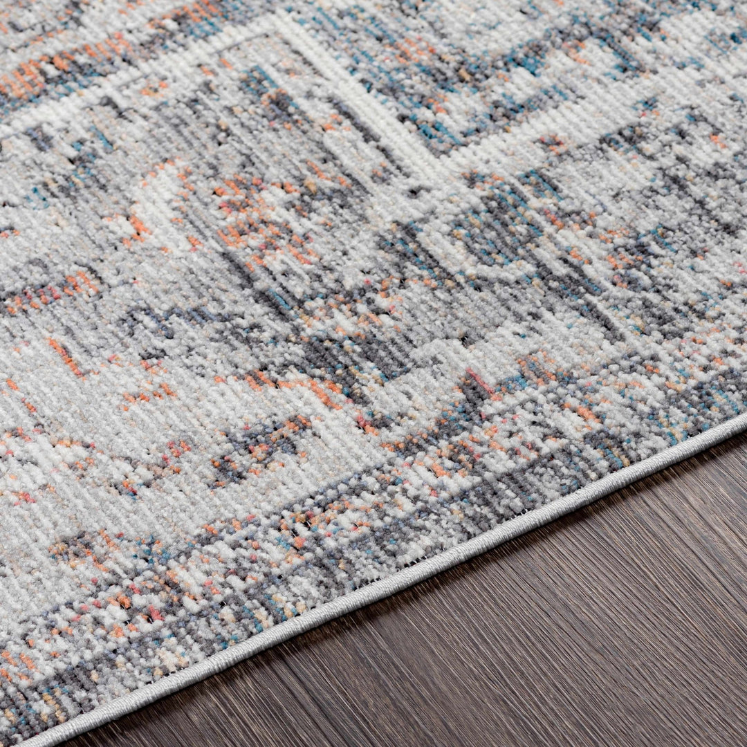 Tongala Traditional Style Gray And Charcoal Outdoor Area Rug - The Rug Decor