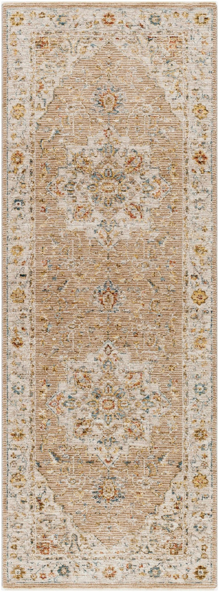 Traditional Beige Oushak Design Rug - The Rug Decor