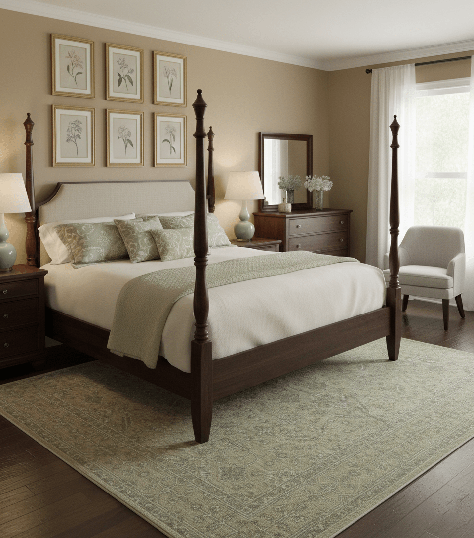 Traditional Camel and Brown Hand Knotted Fine Turkish Knot Wool rug - The Rug Decor