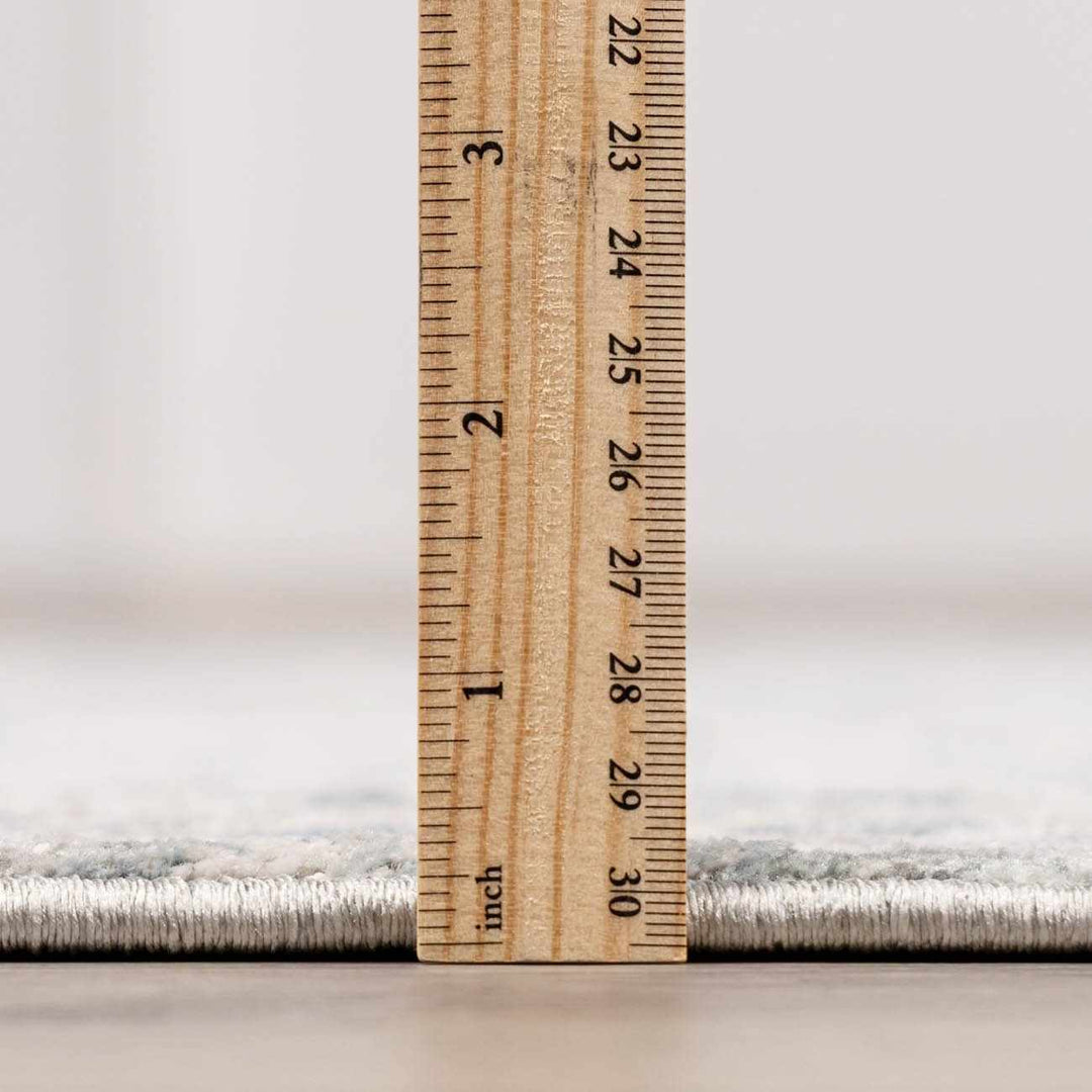 Traditional Gray And Beige Oushak Machine Woven Rug - The Rug Decor