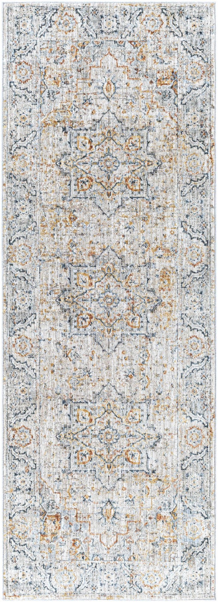 Traditional Gray And Beige Rug - The Rug Decor