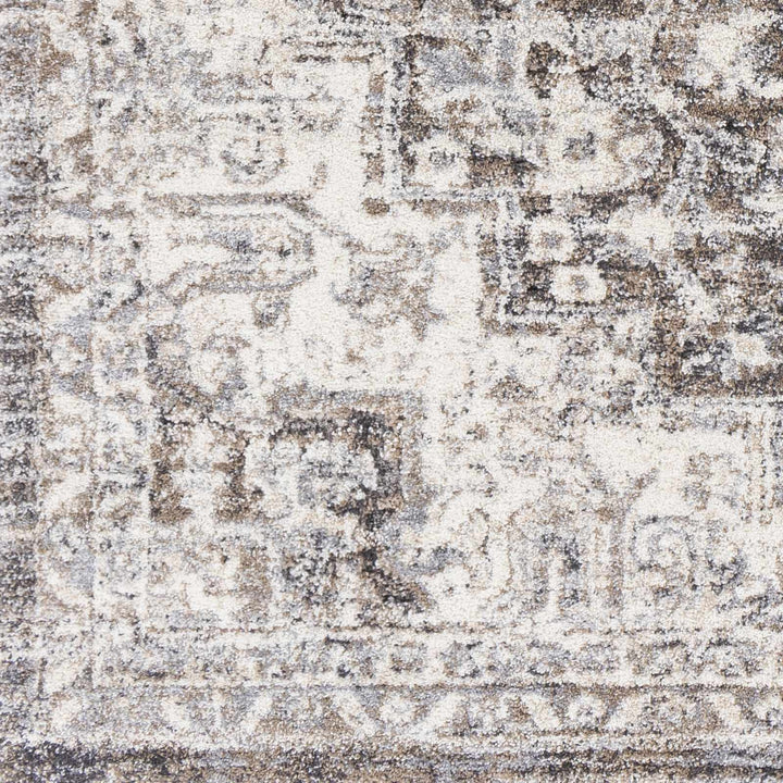 Traditional Gray And Beige Rug - The Rug Decor