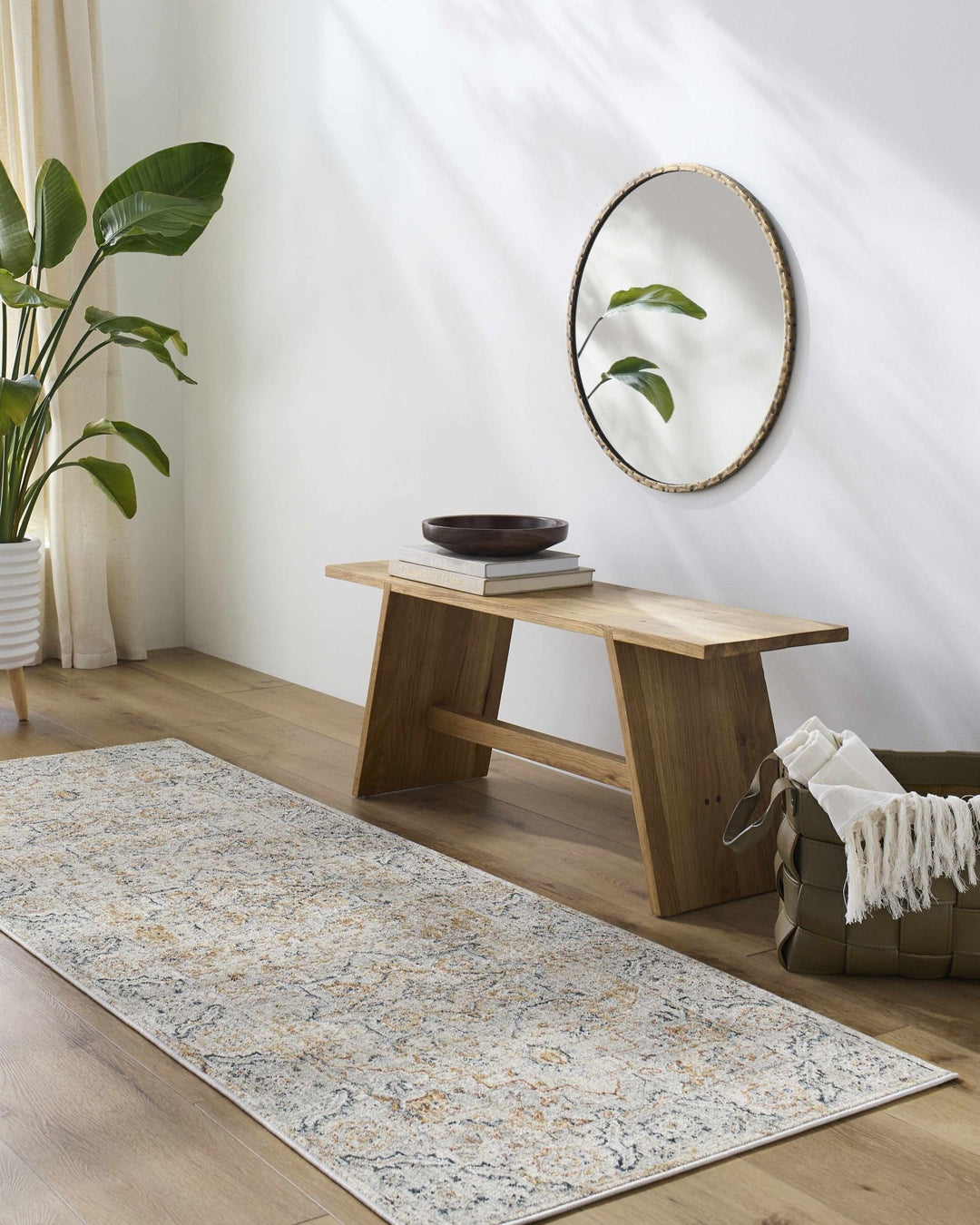 Traditional Gray And Beige Rug - The Rug Decor