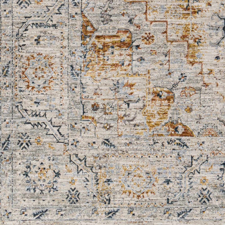 Traditional Gray And Beige Rug - The Rug Decor
