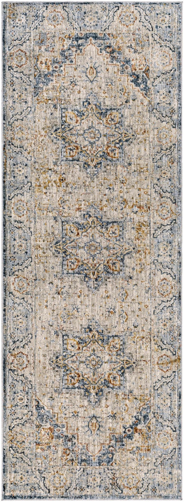 Traditional Medallion Design Beige And Brown Rug - The Rug Decor