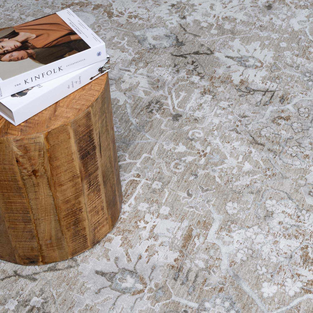 Traditional Oushak Beige Area Rug - The Rug Decor