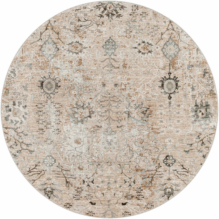 Traditional Oushak Beige Area Rug - The Rug Decor
