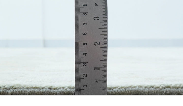 Traditional Oushak Design Blue And Beige 12x15 Hand Knotted Wool Rug - The Rug Decor