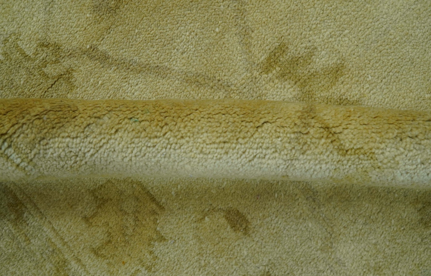 Traditional Oushak Design Brown And Beige Hand Knotted 4x6 Wool Area Rug - The Rug Decor