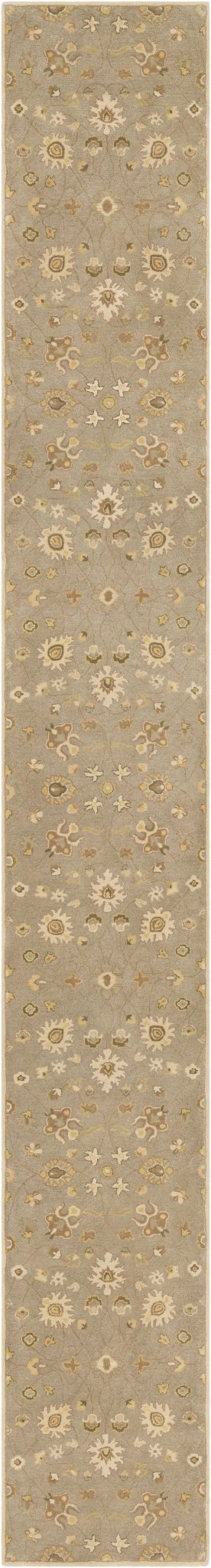 Traditional Oushak Taupe, Olive, Ivory and Beige Hand Tufted Multi Size wool Area Rug - The Rug Decor
