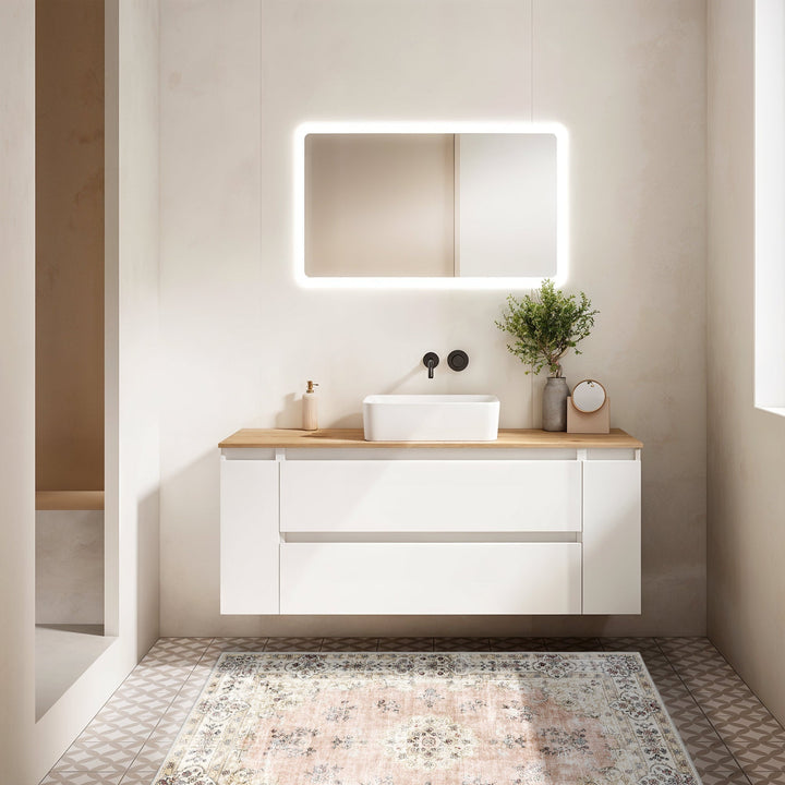 Traditional Peach Machine Washable Cotton Area Rug - The Rug Decor