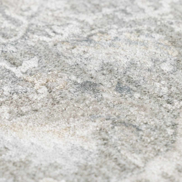 Traditional Persian Gray Machine Woven Rug - The Rug Decor