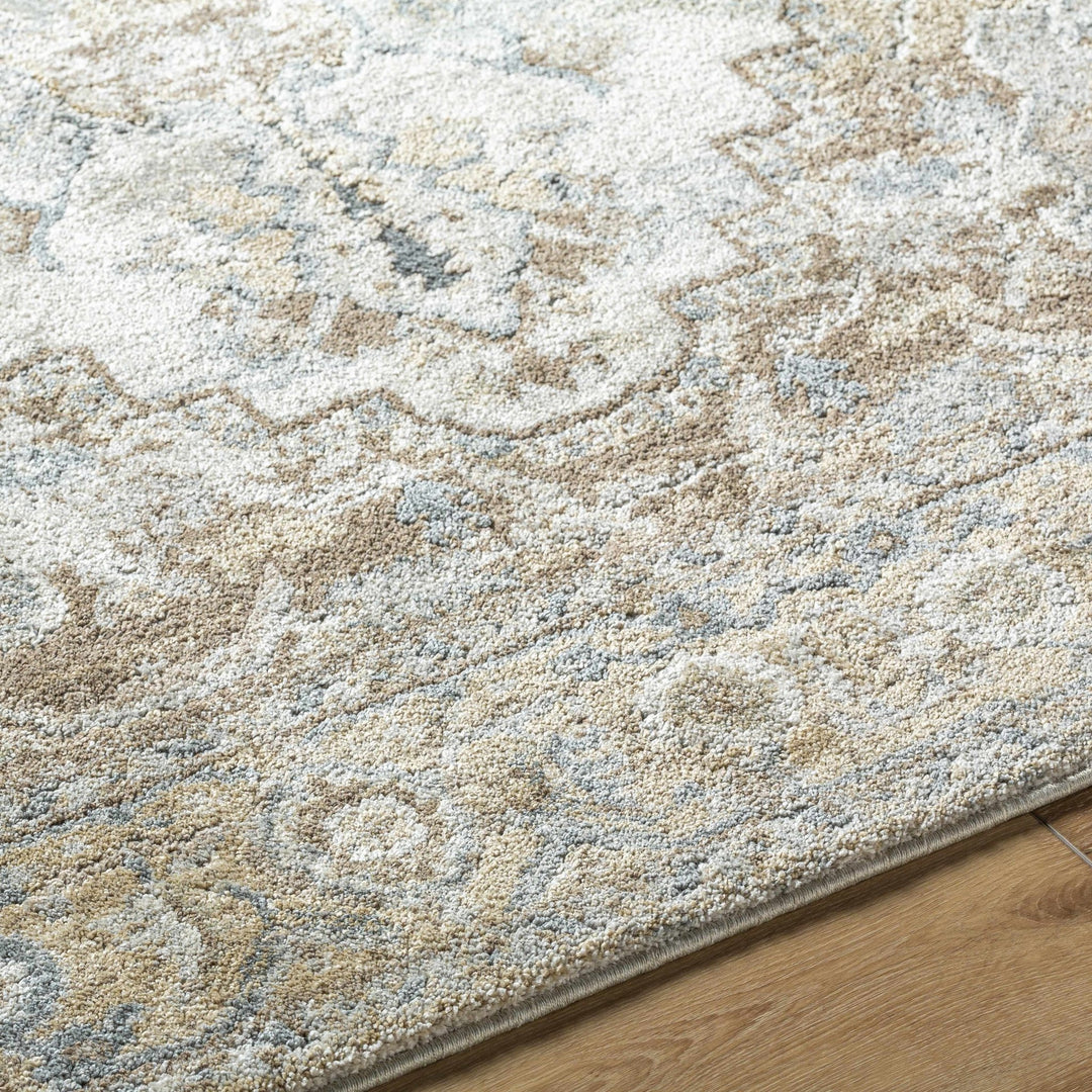 Machine Woven Rugs Traditional Style Beige Machine Woven Rug – The Rug Decor