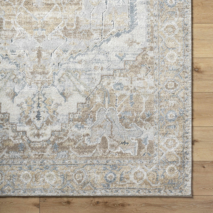 Traditional Style Beige Machine Woven Rug - The Rug Decor