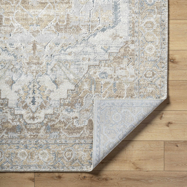 Traditional Style Beige Machine Woven Rug - The Rug Decor