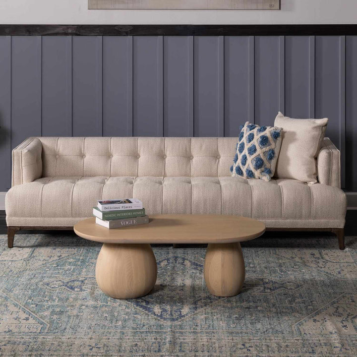 Traditional Style Blue Handmade Cotton - blend Aqua Rug - The Rug Decor