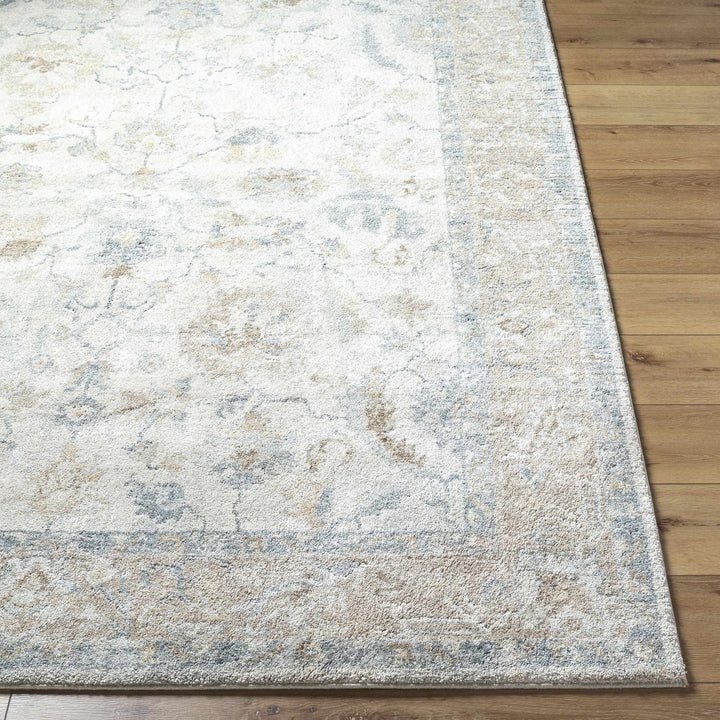 Traditional Style Gray And Beige Machine Woven Rug - The Rug Decor