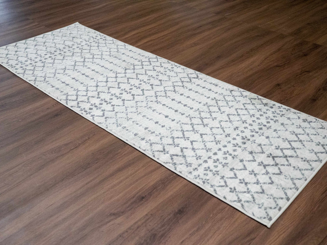 Traditional Style Gray And Ivory Rug - The Rug Decor