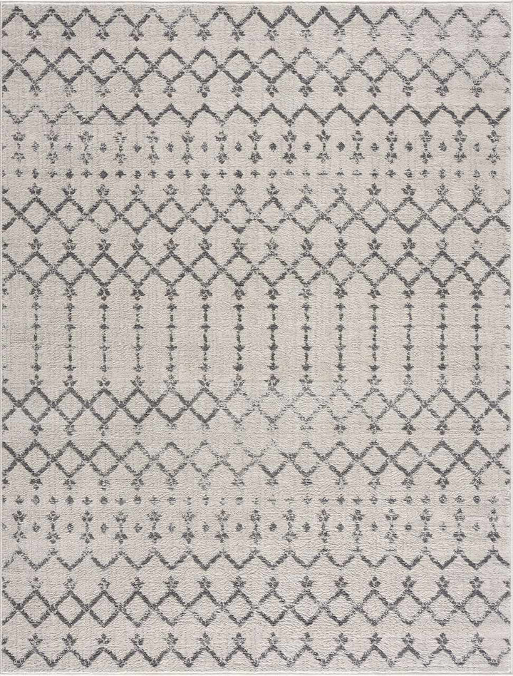Traditional Style Gray And Ivory Rug - The Rug Decor