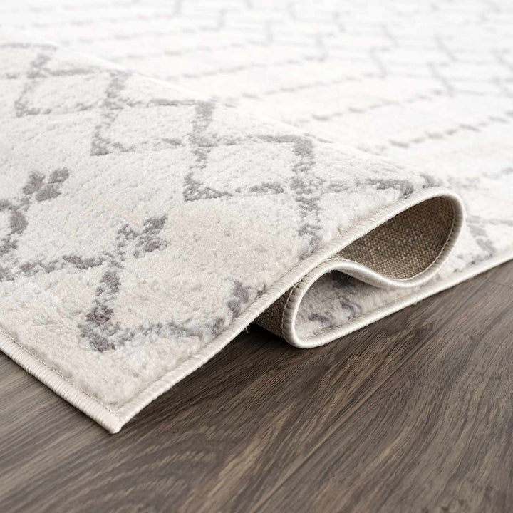 Traditional Style Gray And Ivory Rug - The Rug Decor