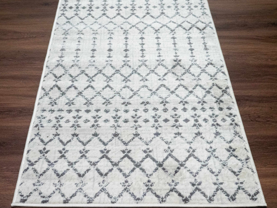 Traditional Style Gray And Ivory Rug - The Rug Decor