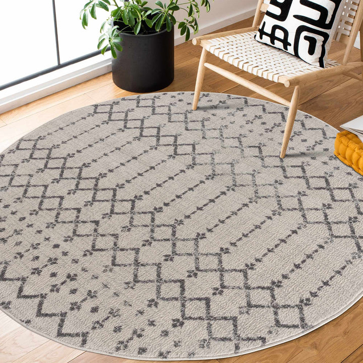 Traditional Style Gray And Ivory Rug - The Rug Decor