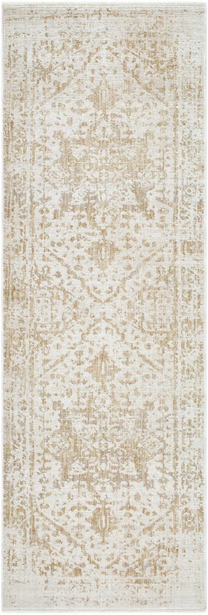 Traditional Style Silver Machine Woven Rug - The Rug Decor