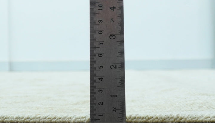 Traditional Turkish Design Beige Hand Knotted 9x12 Wool Area Rug - The Rug Decor