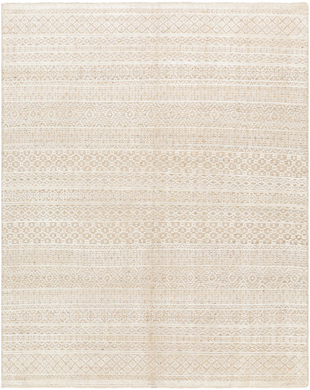 Tranmere Beige Modern Style Hand Knotted Area Rug
