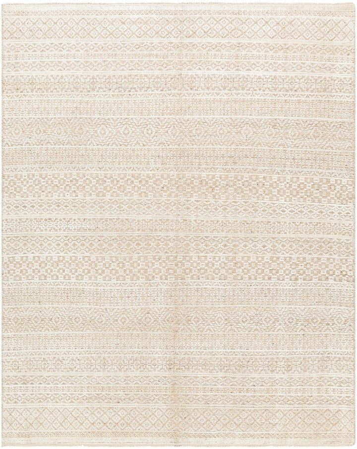 Tranmere Beige Modern Style Hand Knotted Area Rug