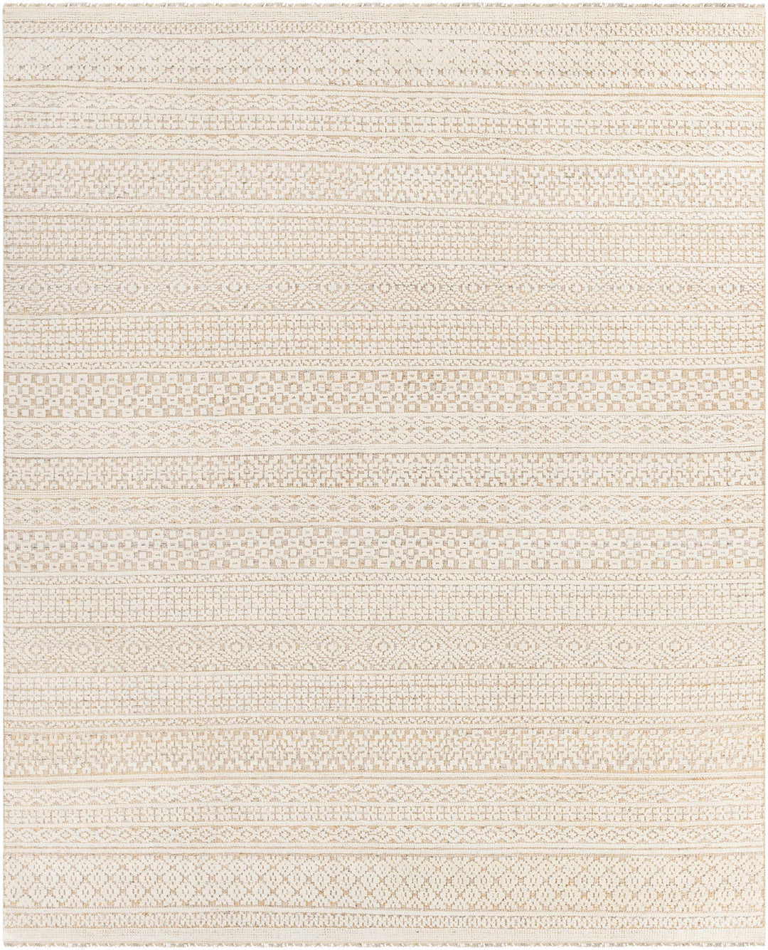 Tranmere Beige Modern Style Hand Knotted Area Rug