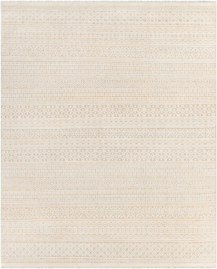 Tranmere Beige Modern Style Hand Knotted Area Rug