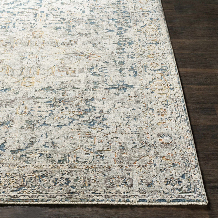 Transitional Design Ivory Machine Woven Rug - The Rug Decor