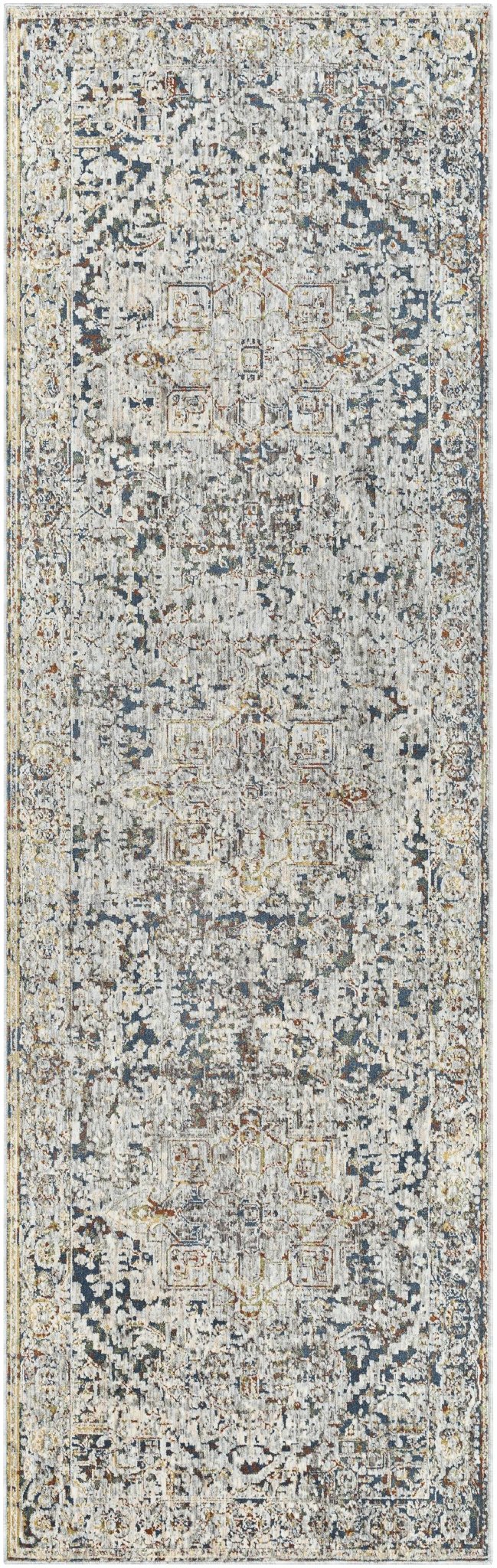 Transitional Design Ivory Machine Woven Rug - The Rug Decor