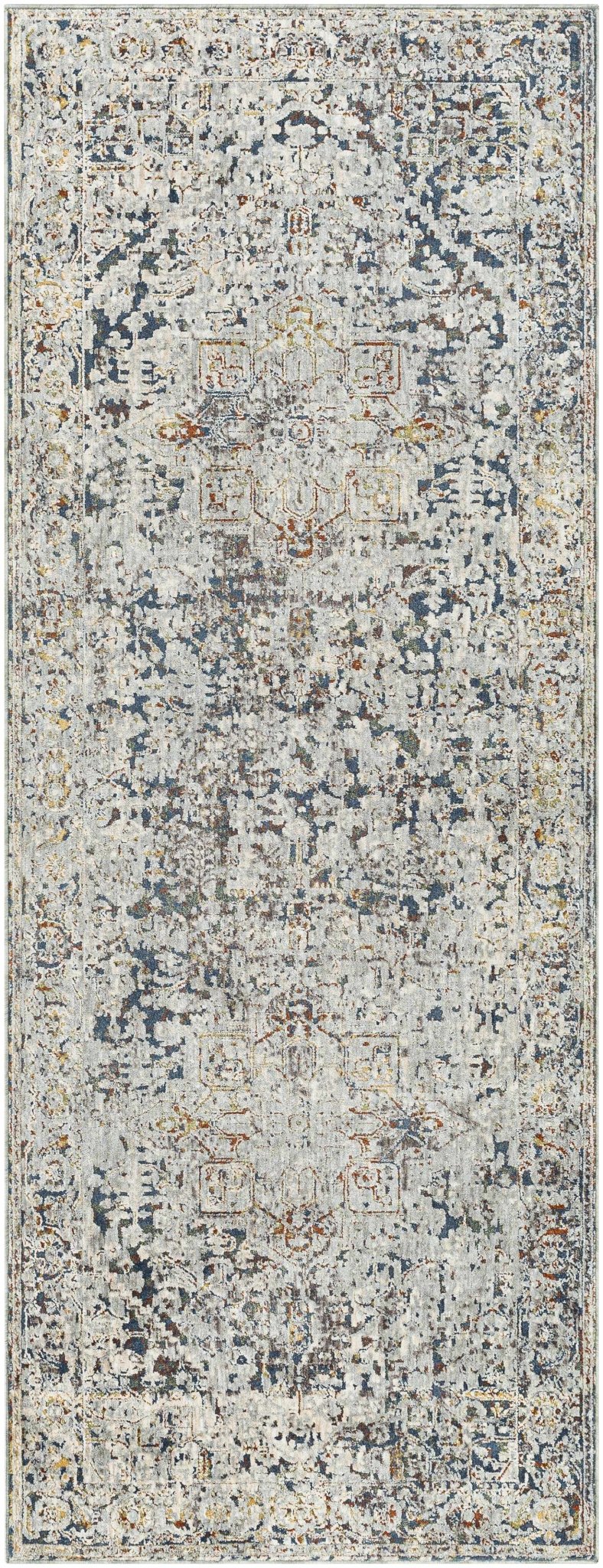 Transitional Design Ivory Machine Woven Rug - The Rug Decor