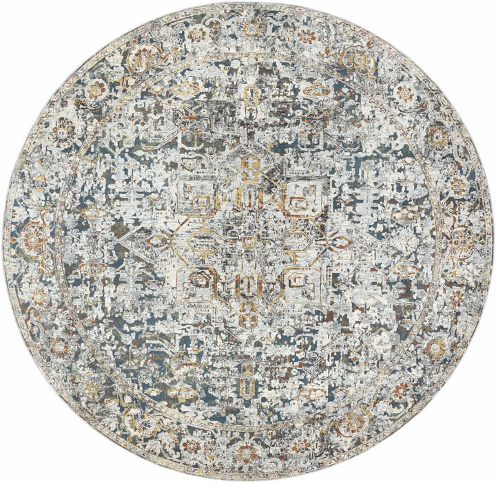 Transitional Design Ivory Machine Woven Rug - The Rug Decor