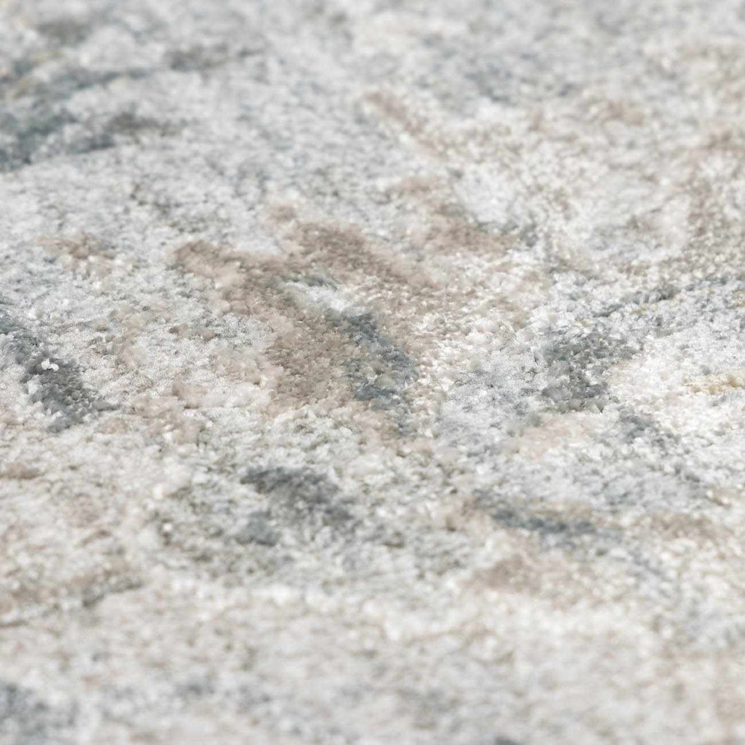 Transitional Gray And Beige Contemporary Area Rug - The Rug Decor