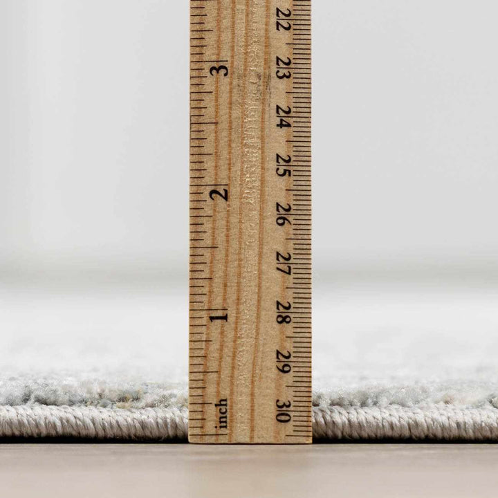 Transitional Gray And Beige Contemporary Area Rug - The Rug Decor