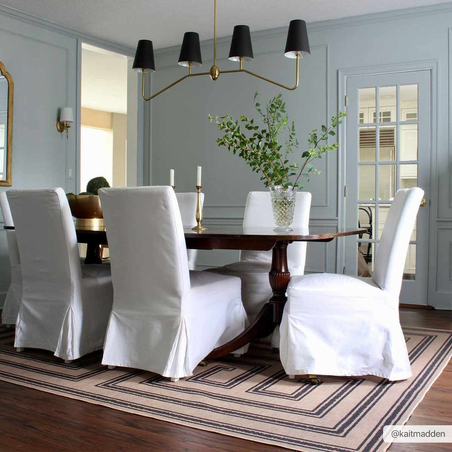 Transitional Style Brown Washable Jutely Rug - The Rug Decor