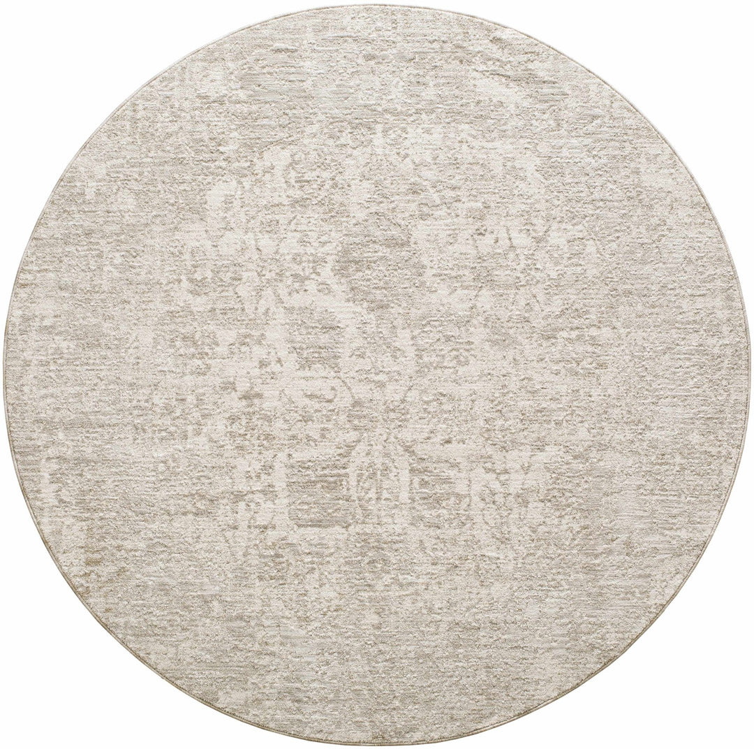 Transitional Style Gray Machine Woven Rug - The Rug Decor