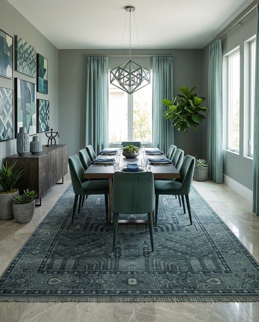 Tree of life Gray, Charcoal and Ivory Hand knotted Traditional Floral Multi Size wool Area Rug - The Rug Decor